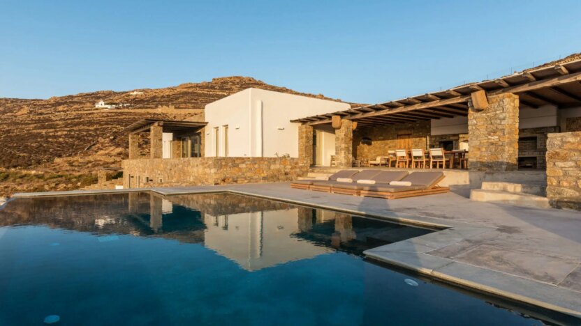 Villa for Rent in Ftelia Mykonos-Villa Cadence