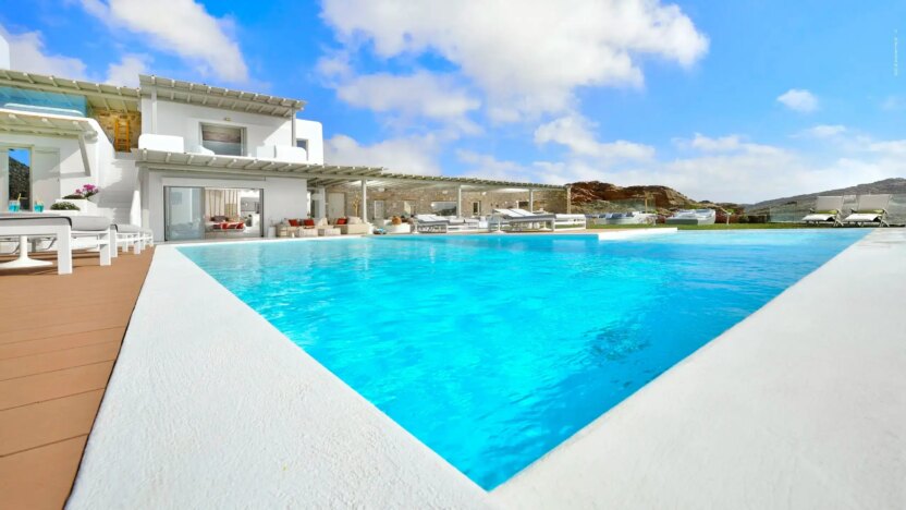 Villa for Rent in Elia Mykonos-Villa Winona