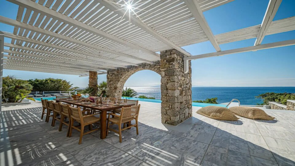 Villa for Rent in Aleomandra Mykonos Villa Ariel