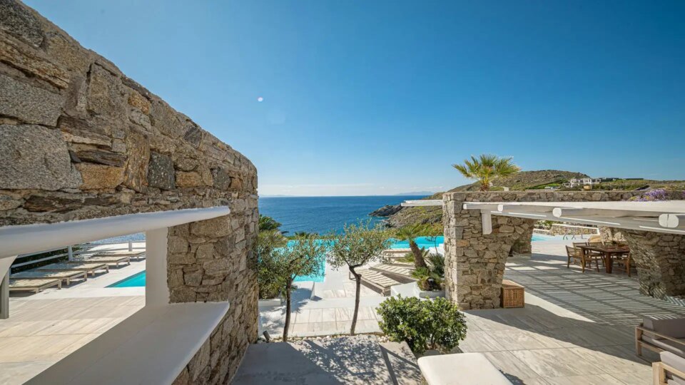 Villa for Rent in Aleomandra Mykonos Villa Ariel