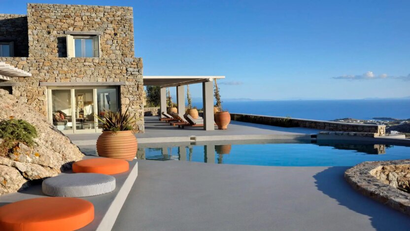 Villa for Rent in Kounoupas Mykonos-Villa Avril