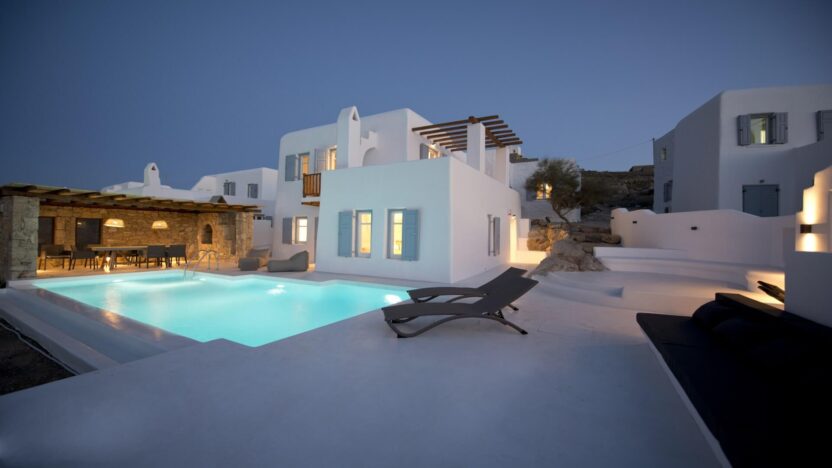 Villa for Rent in Ano Diakoftis Mykonos-Villa Miriam