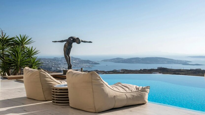 Villa for Rent in Kastro Mykonos-Villa Perla