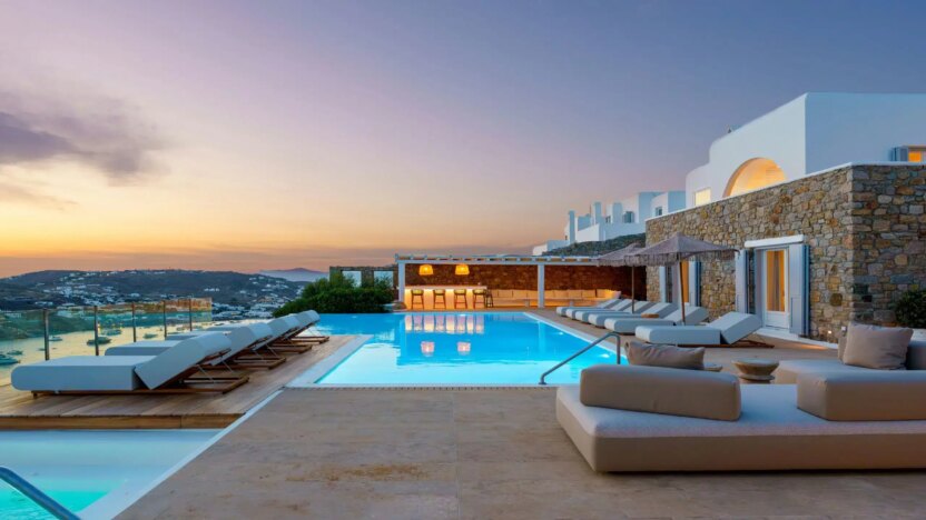 Villa for Rent in Agios Lazaros Mykonos-Villa Narcisse