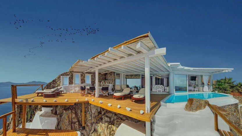 Villa for Rent in Kastro Mykonos-La Suita del Presidente