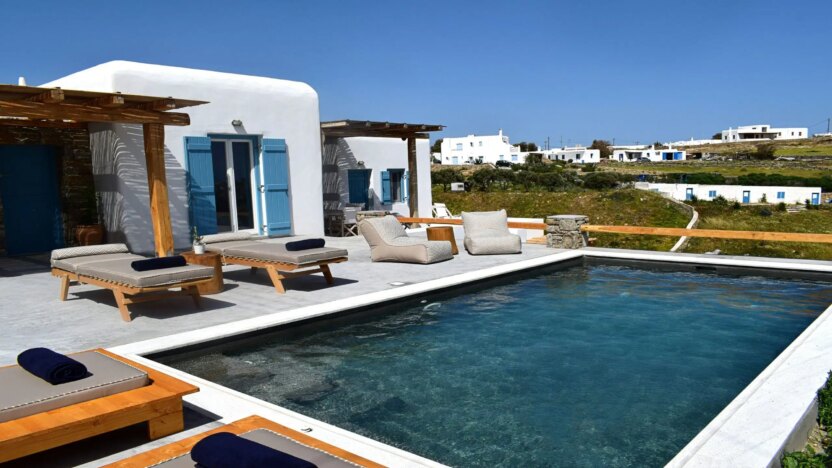 Villas for Rent in Kalo Livadi Mykonos-Norah's House