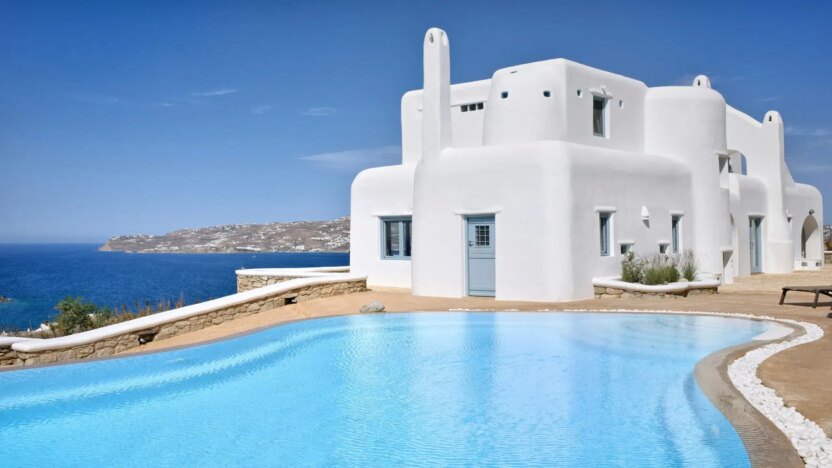 Villa for Rent in Kanalia Mykonos-Villa Esmeralda