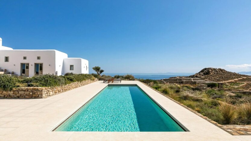 Villa for Rent in Super Paradise Mykonos-Villa Jewel