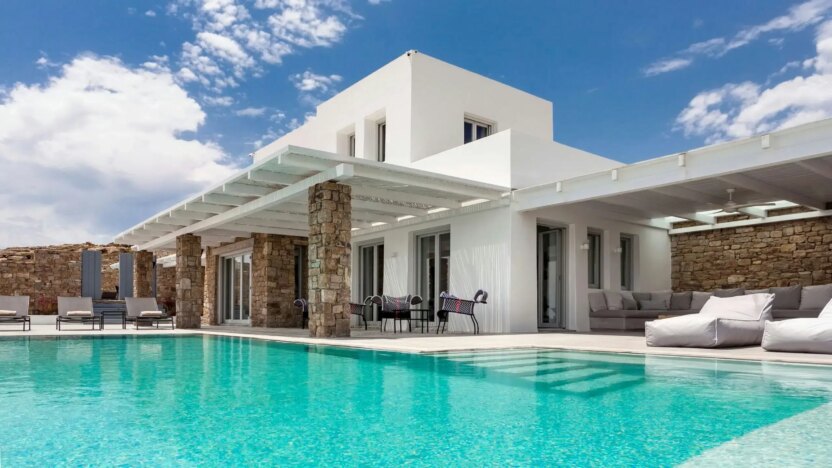 Villa for Rent in Elia Mykonos-Villa Noelle