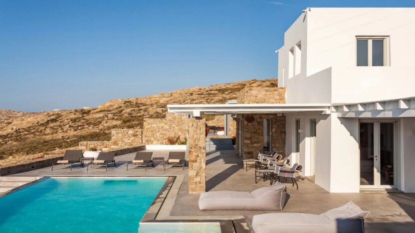 Villa for Rent in Elia Mykonos-Villa Noelle I