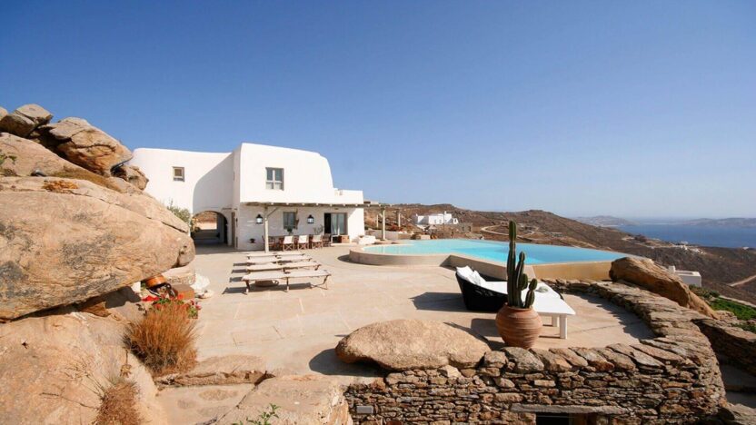 Villa for Rent in Fanari Mykonos-Villa June