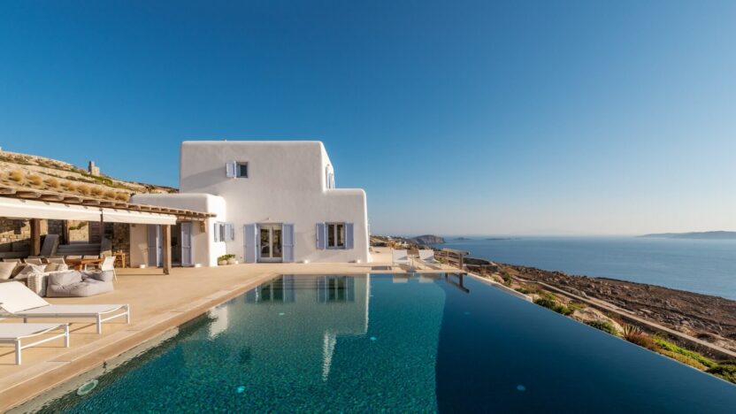 Villa for Rent in Pouli Mykonos-Villa Wanderlust