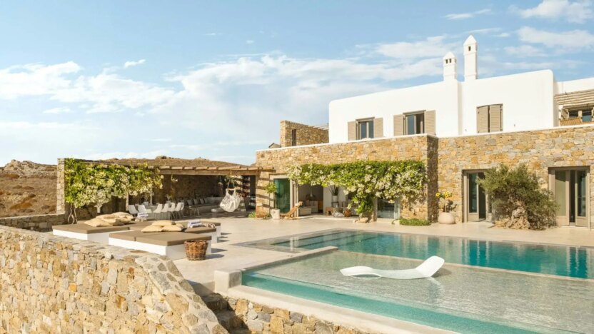 Villa for Rent in Fanari Mykonos-Villa Matisse