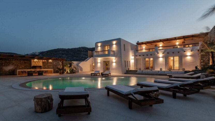 Villa for Rent in Kanalia Mykonos-Villa Muse