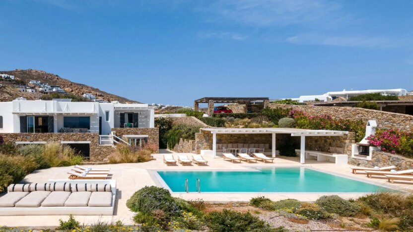 Villa for Rent in Elia Mykonos-Villa Utopia