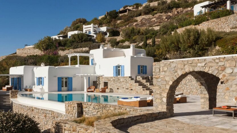 Villas for Rent in Agios Lazaros Mykonos-Villa Sui Generis