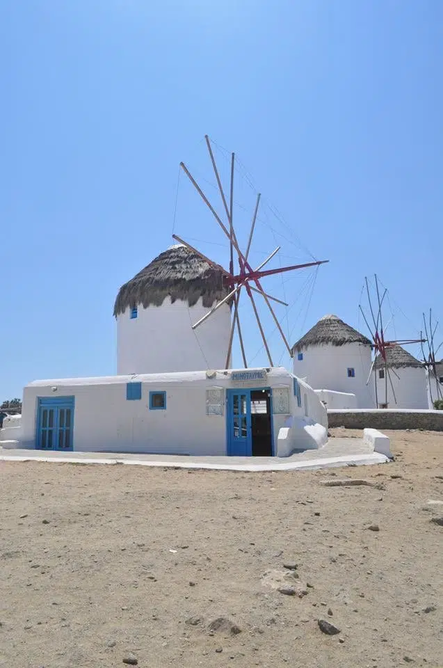 Mykonos windmills