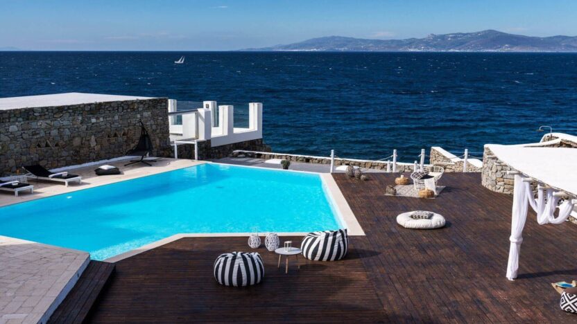 Villa for Rent in Pouli Mykonos-Villa Onda