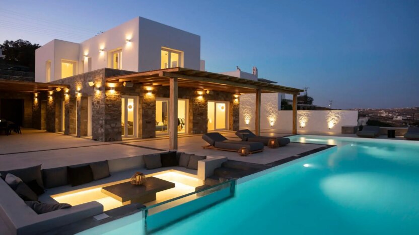 Villa for Rent in Aleomandra Mykonos-Villa Rookie