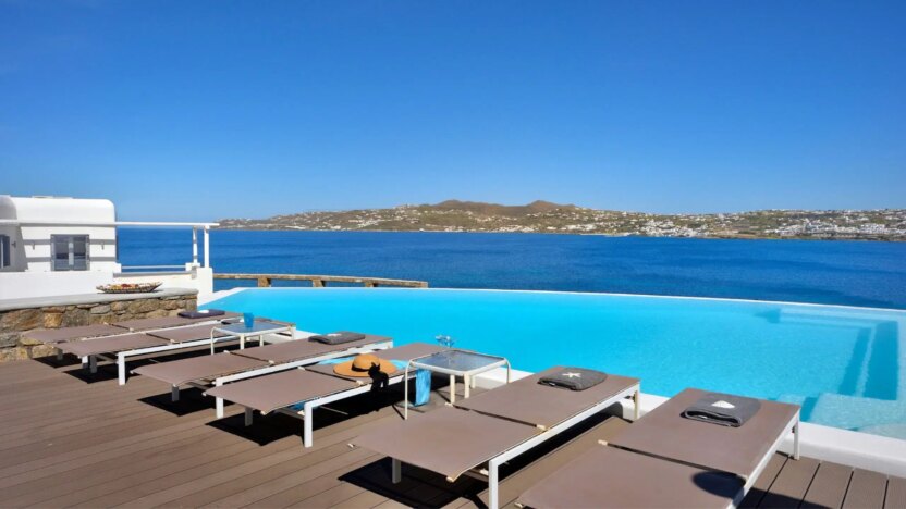 Villa for Rent in Kanalia Mykonos-Villa Mondrian