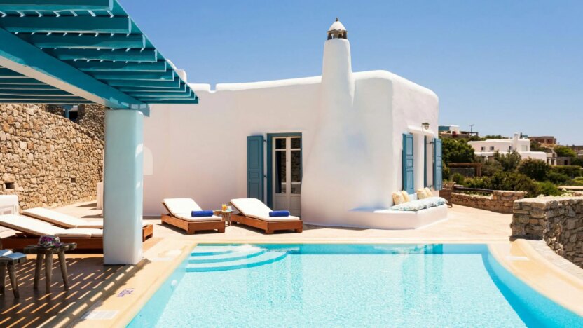 Villas for Rent in Agios Lazaros Mykonos-Villa Twist