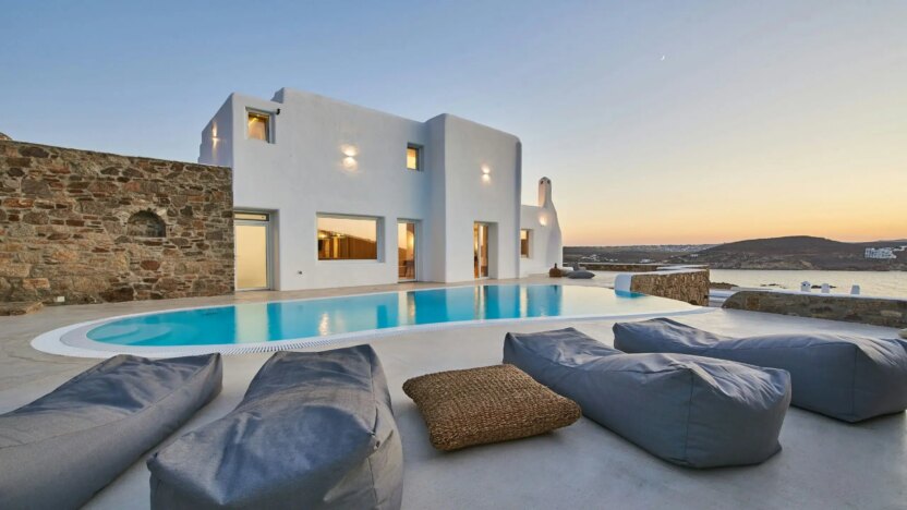 Villas for Rent in Ftelia Mykonos-Villa Tamtoom