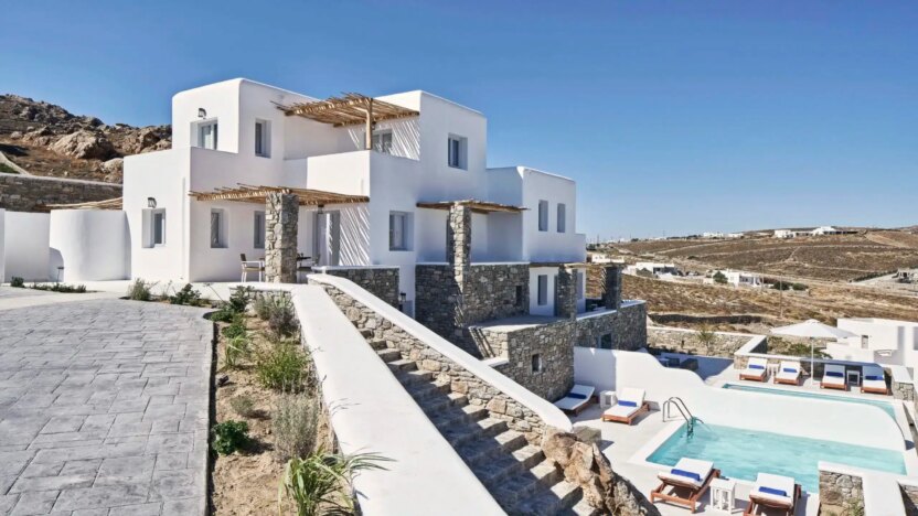 Villas for Rent in Elia Mykonos-Villa La Residence III