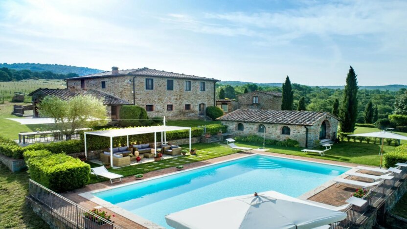 Villas for Rent in Rapale Arezzo Tuscany-Borgo Gerlino