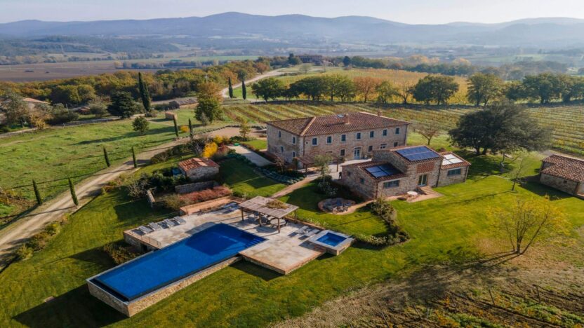 Villas for Rent in Casole d'Elsa Siena Tuscany-Casale San Giovanni