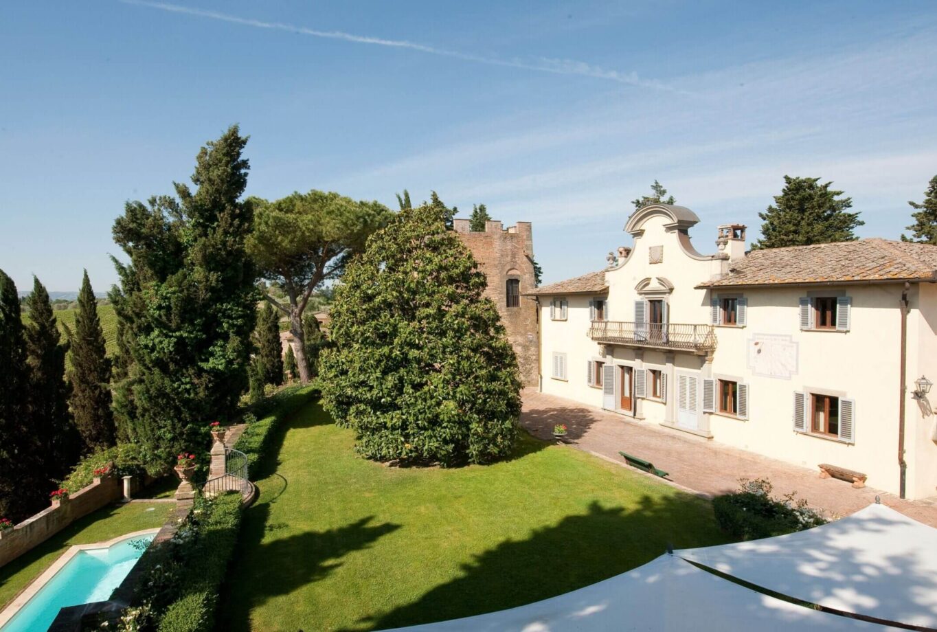 Villas for Rent in Castelfiorentino Florence Tuscany-Villa Cabbiavoli