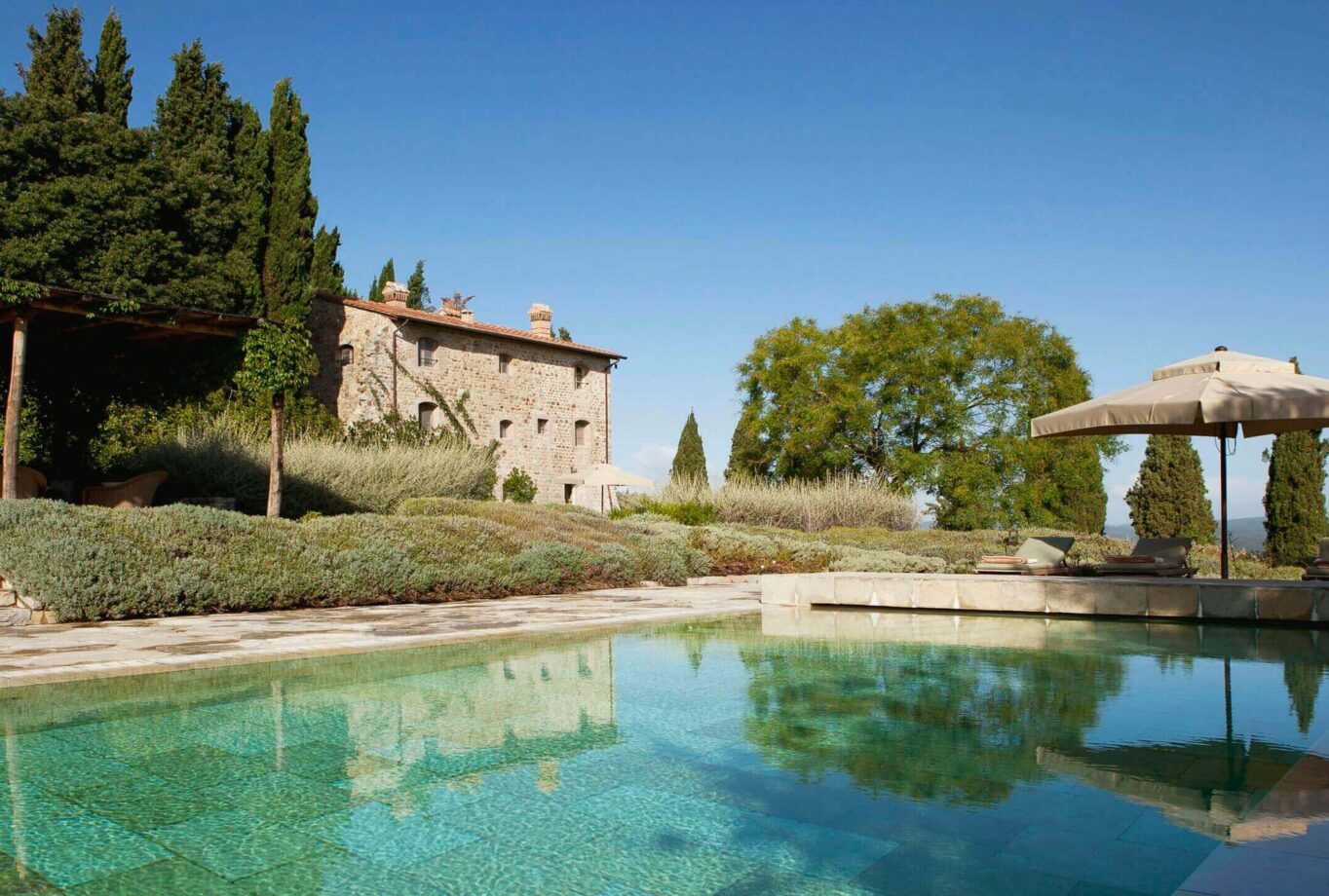 Villas for Rent in Castiglion del Bosco Valdorcia Tuscany-Villa Castello