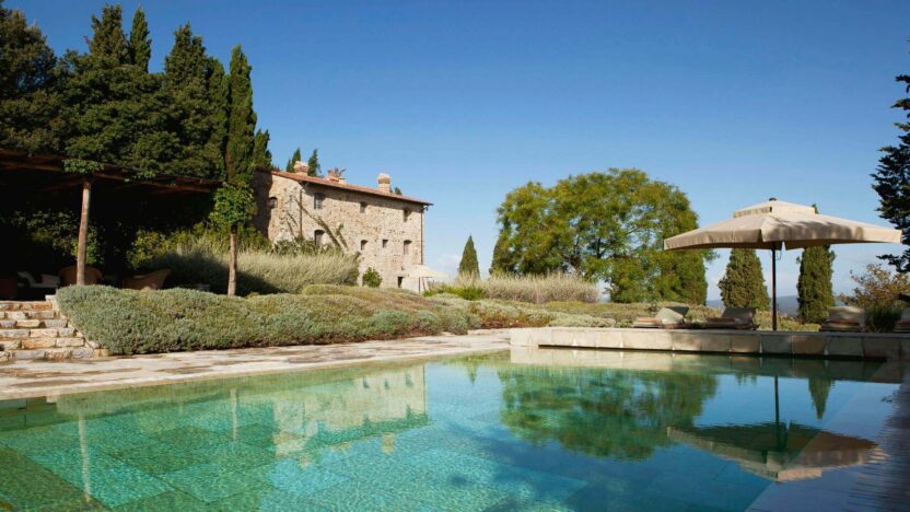 Villas for Rent in Castiglion del Bosco Valdorcia Tuscany-Villa Castello