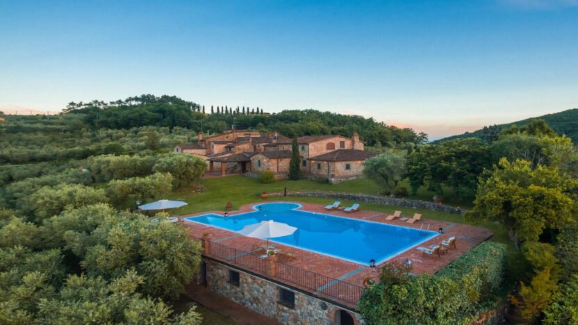 Villas for Rent in Monsummano Terme Lucca Tuscany-Villa Dell'Angelo