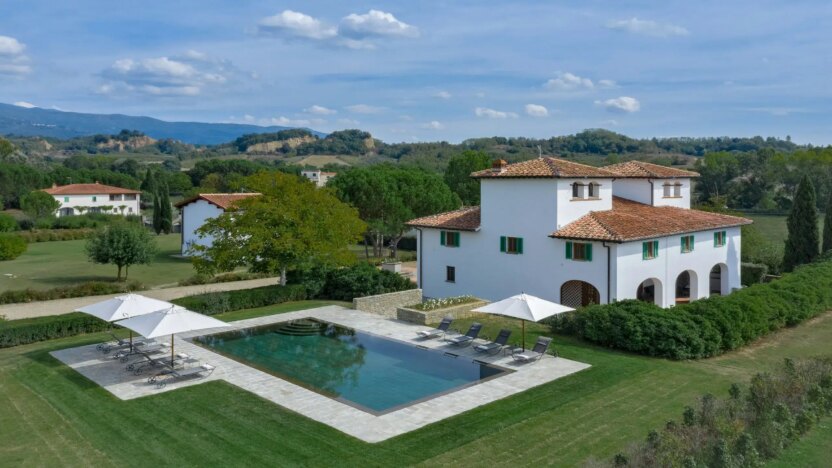 Villas for Rent in Reggello Florence Tuscany-Villa Due Torri