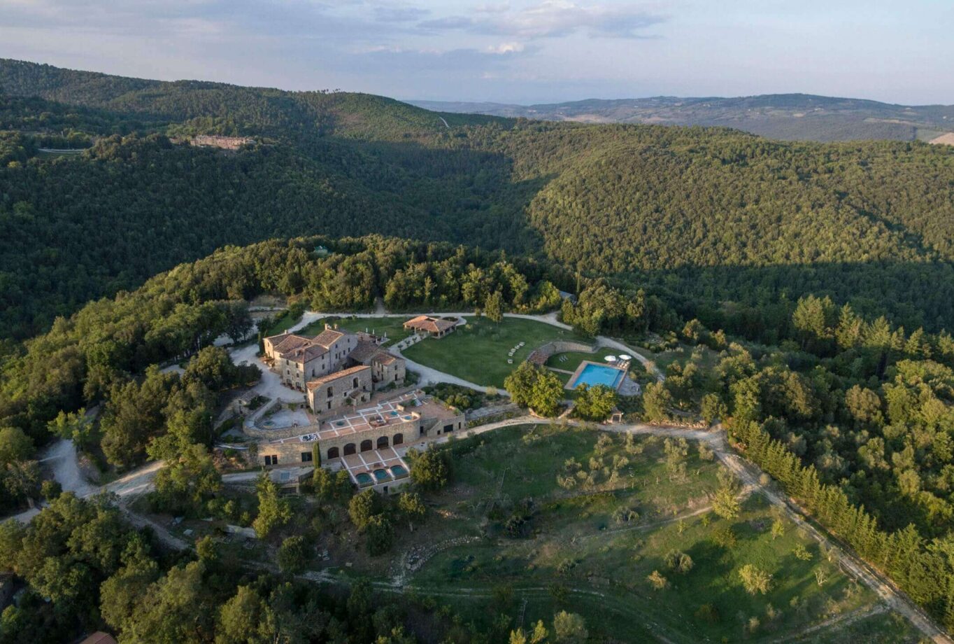 Villas for Rent in Tocchi Siena Tuscany-Villa Ferraia