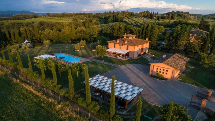 Villas for Rent in Montelopio Pisa Tuscany-Villa Lestra