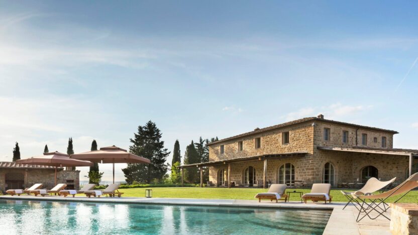 Villas for Rent in Castiglion del Bosco Valdorcia Tuscany-Villa Oddi