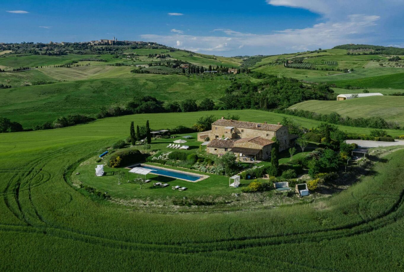 Villas for Rent in Pienza Val d'Orcia Tuscany-Villa Pienza
