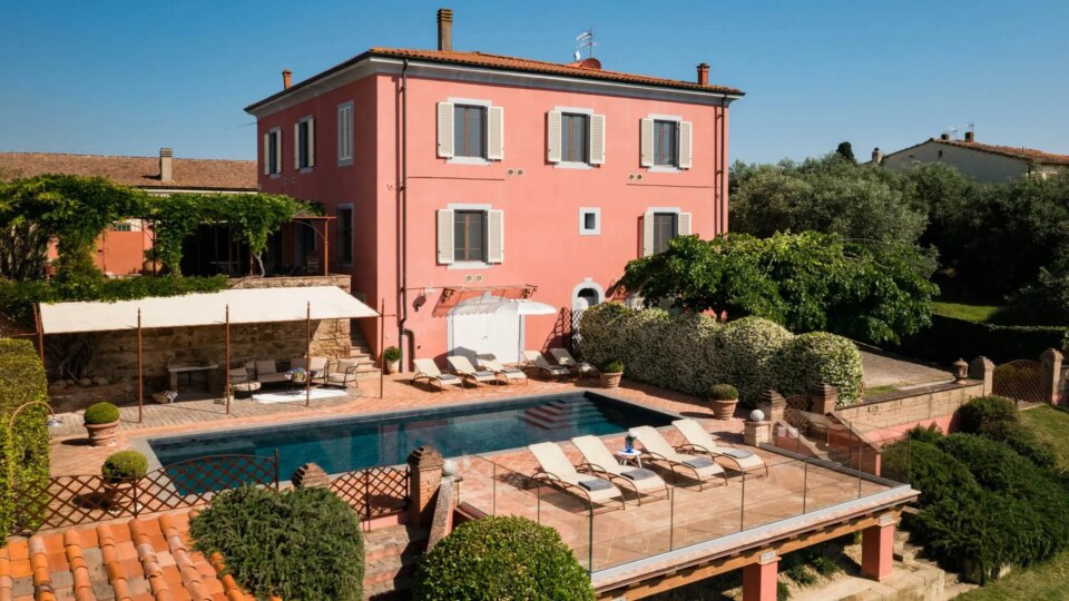 Villas for Rent in Fabbrica di Peccioli Pisa Tuscany-Villa Angelica