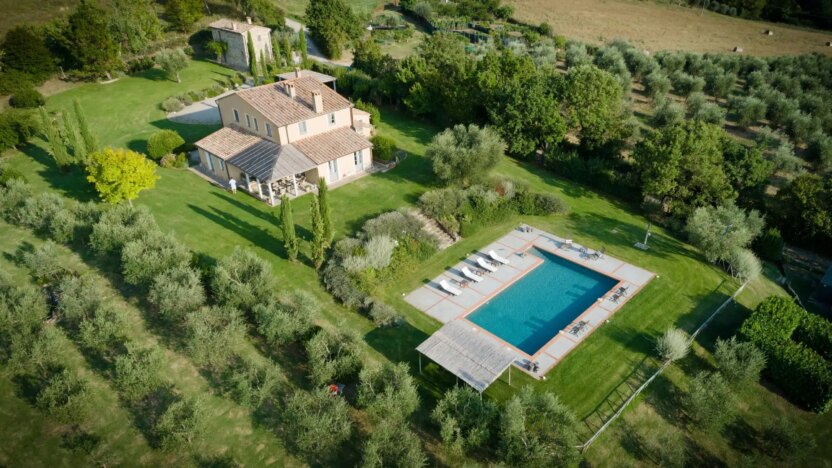 Villas for Rent in San Casciano dei Bagni Val d'Orcia Tuscany-Villa Benedetta