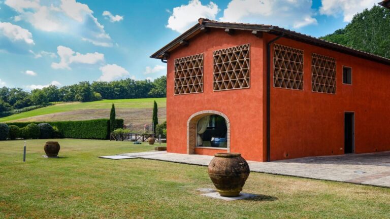 Villa Casa Rossa Reggello Florence Tuscany