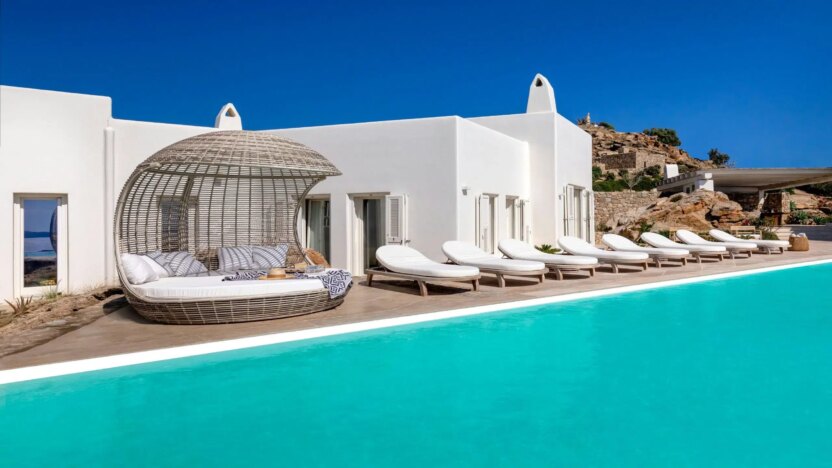 Villa for Rent in Tourlos Mykonos-Villa VIP