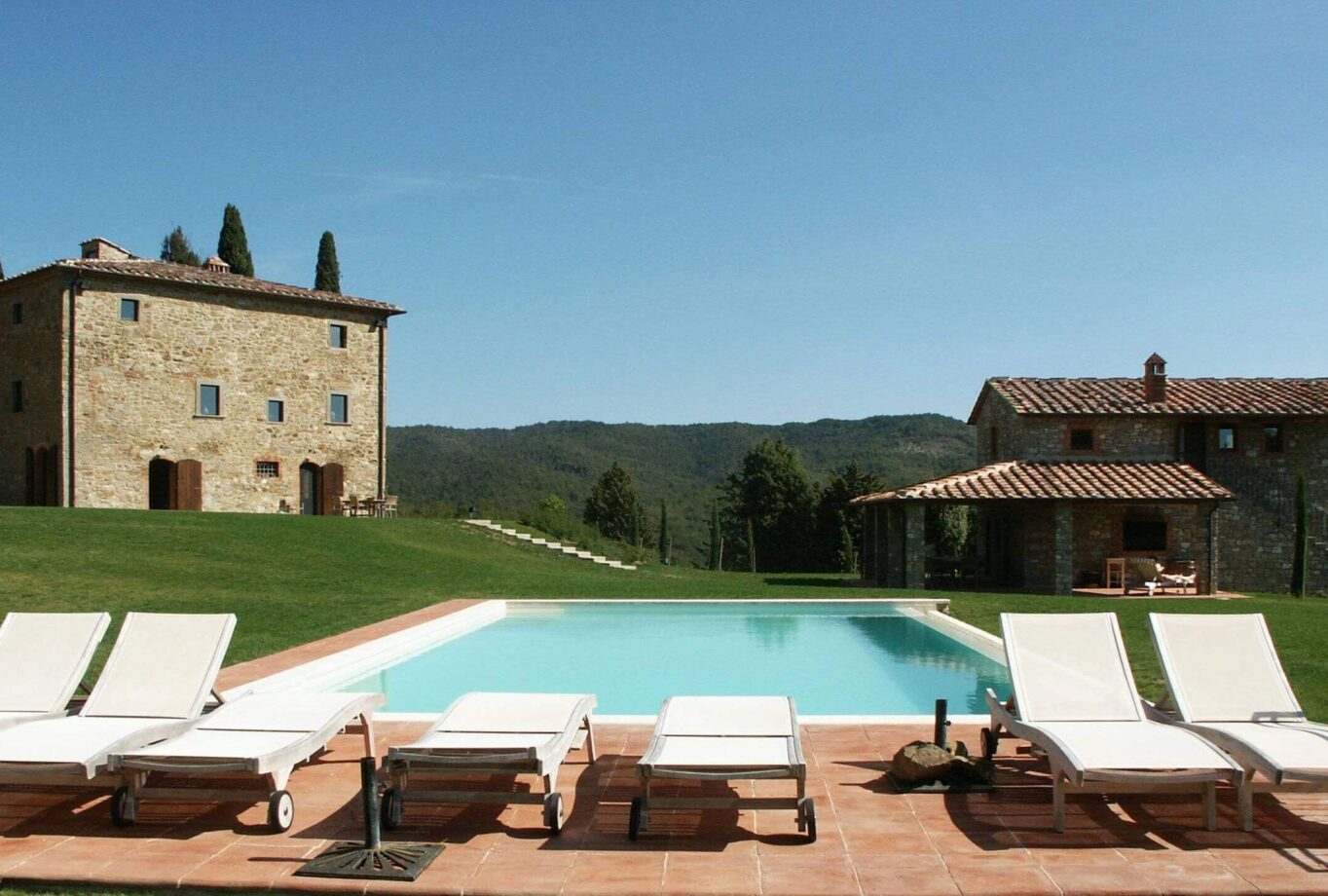 Villas for Rent in Montebenichi Chianti Tuscany-Villa La Maccinaia