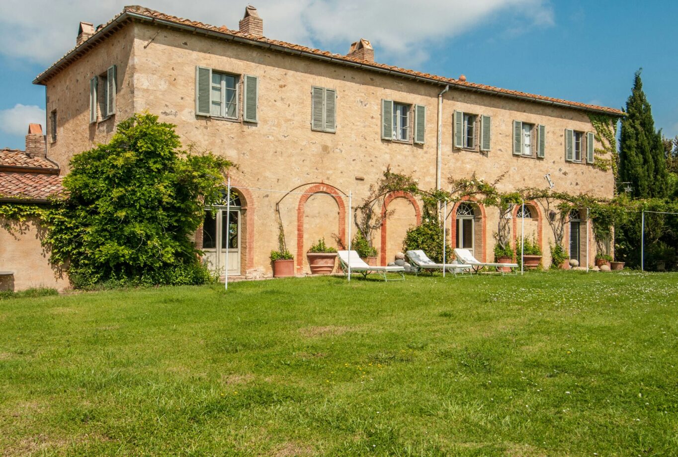 Villa Fontanelle Montalcino Val d'Orcia Tuscany