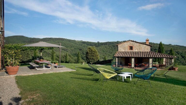 Villa La Maccinaia Montebenichi Chianti Tuscany
