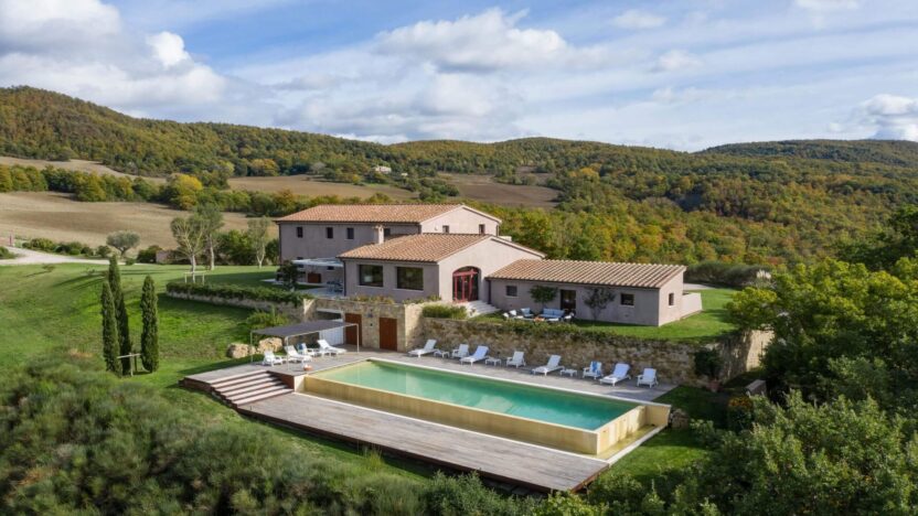 Villas for Rent in Sarteano Val d'Orcia Tuscany-Villa Monticelli