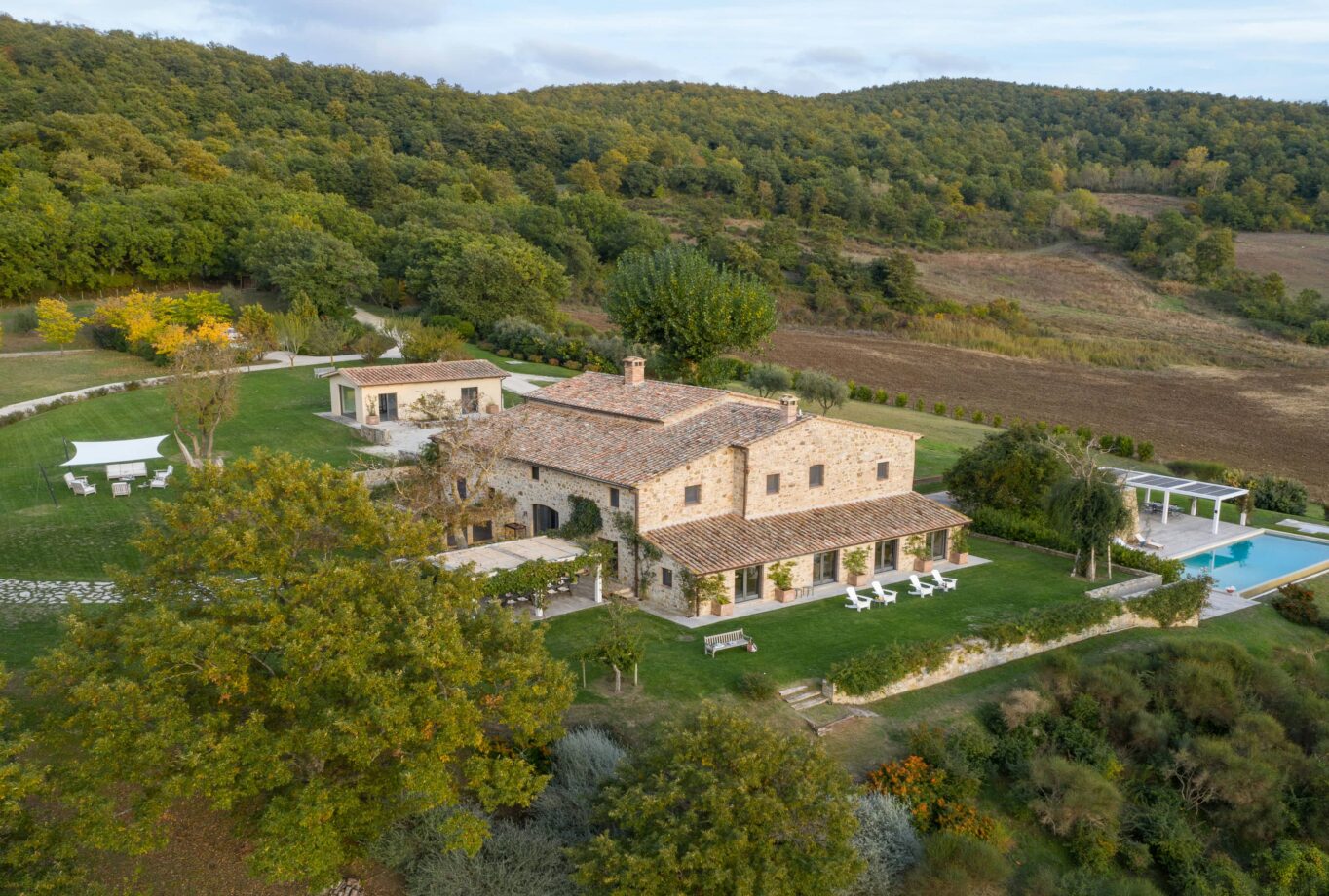 Villa Sambuco Sarteano Val d'Orcia Tuscany