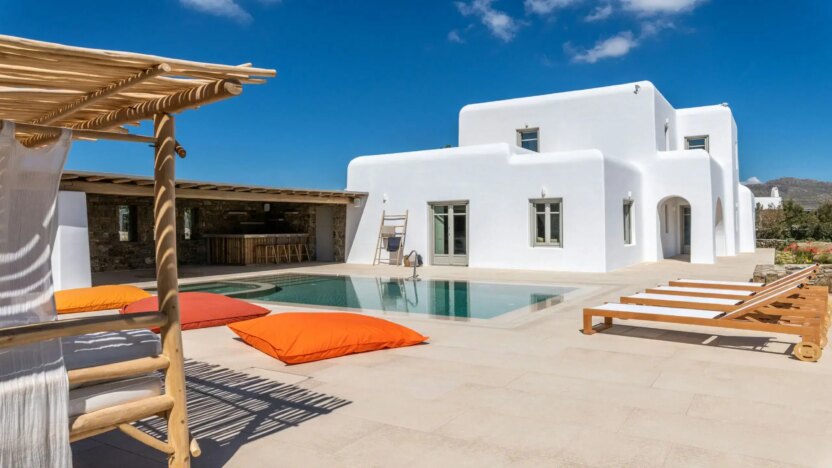 Villa for Rent in Ftelia Mykonoss-Villa Colette