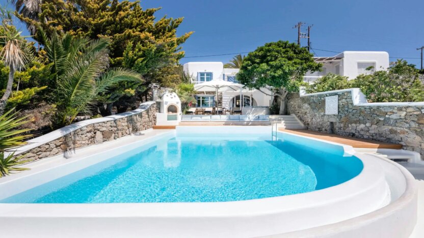 Villas for Rent in Aleomandra Mykonos-Villa Adam