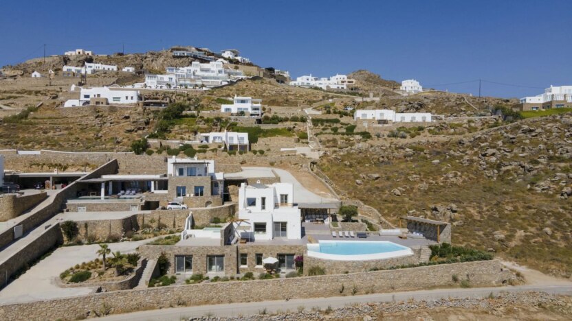 Villa for Rent in Kastro Mykonos-Villa Ciel